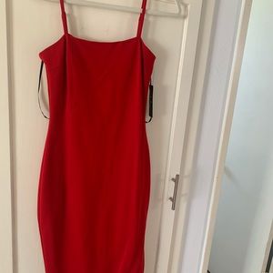 Lulus red dress